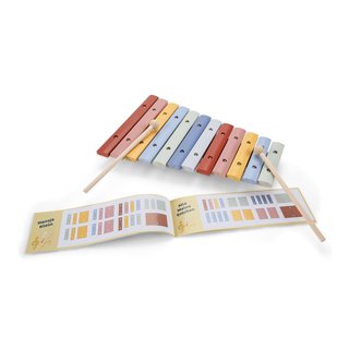 Wooden xylophone (nordic colors)